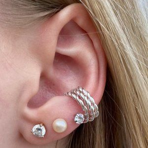 Ear Cuffs, Silver Ear Cuffs, Ear Cuffs for Women, Cuffs